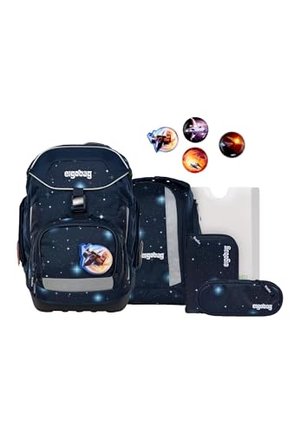 ergobag pack Set ergonomischer Schulrucksack Flexibel 6-teilig Set 1. Klasse Grundschule für Mädchen