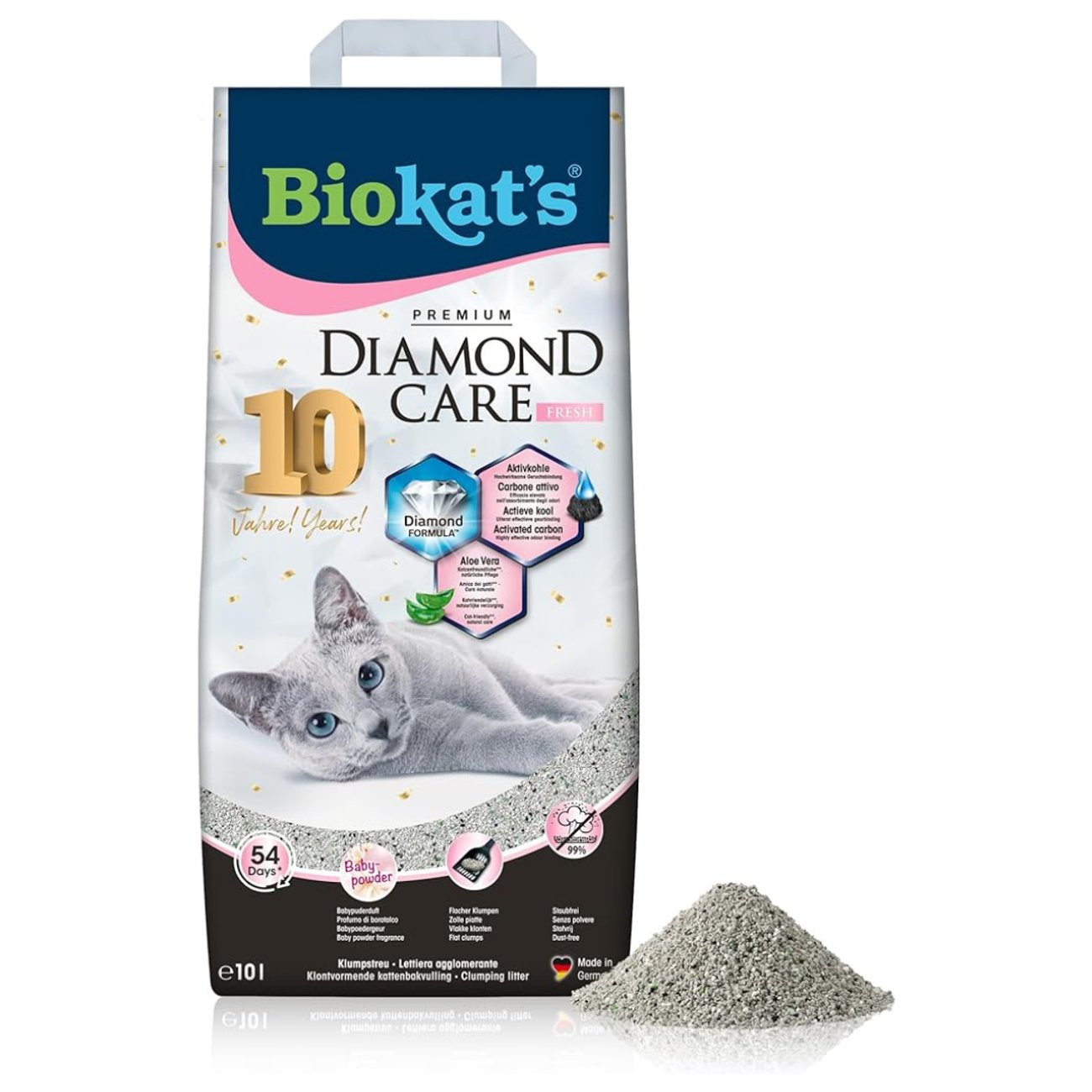 Biokat's: Katzenstreu mit Babypuder-Duft
