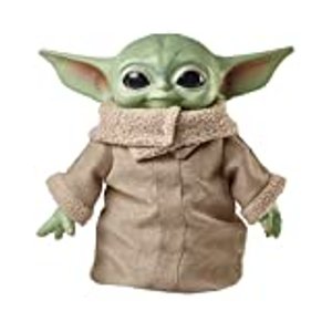 Mattel GWD85 Star Wars Mandalorian The Child Baby Yoda Plüsch Figur 28 cm, Sammler Spielzeug