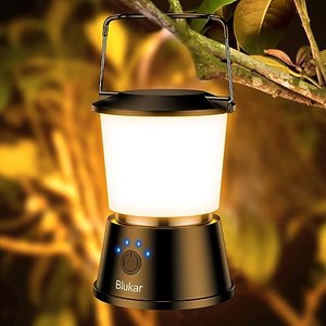 Blukar LED Campinglampe Tragbar, 2000 Lumen