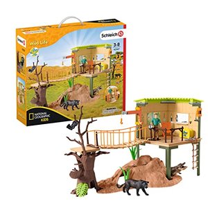 SCHLEICH Spielset - Wild Life Abenteuerstation