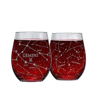 Greenline Goods Gemini Stemless Weingläser