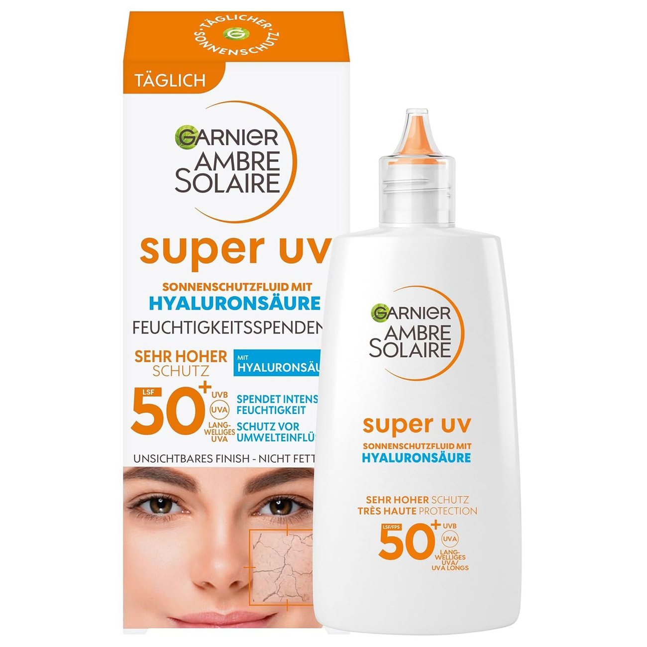 Garnier - Super UV-Sonnenschutz-Fluid mit LSF 50+