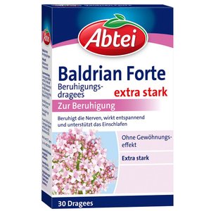 Abtei Baldrian Forte Beruhigungsdragees