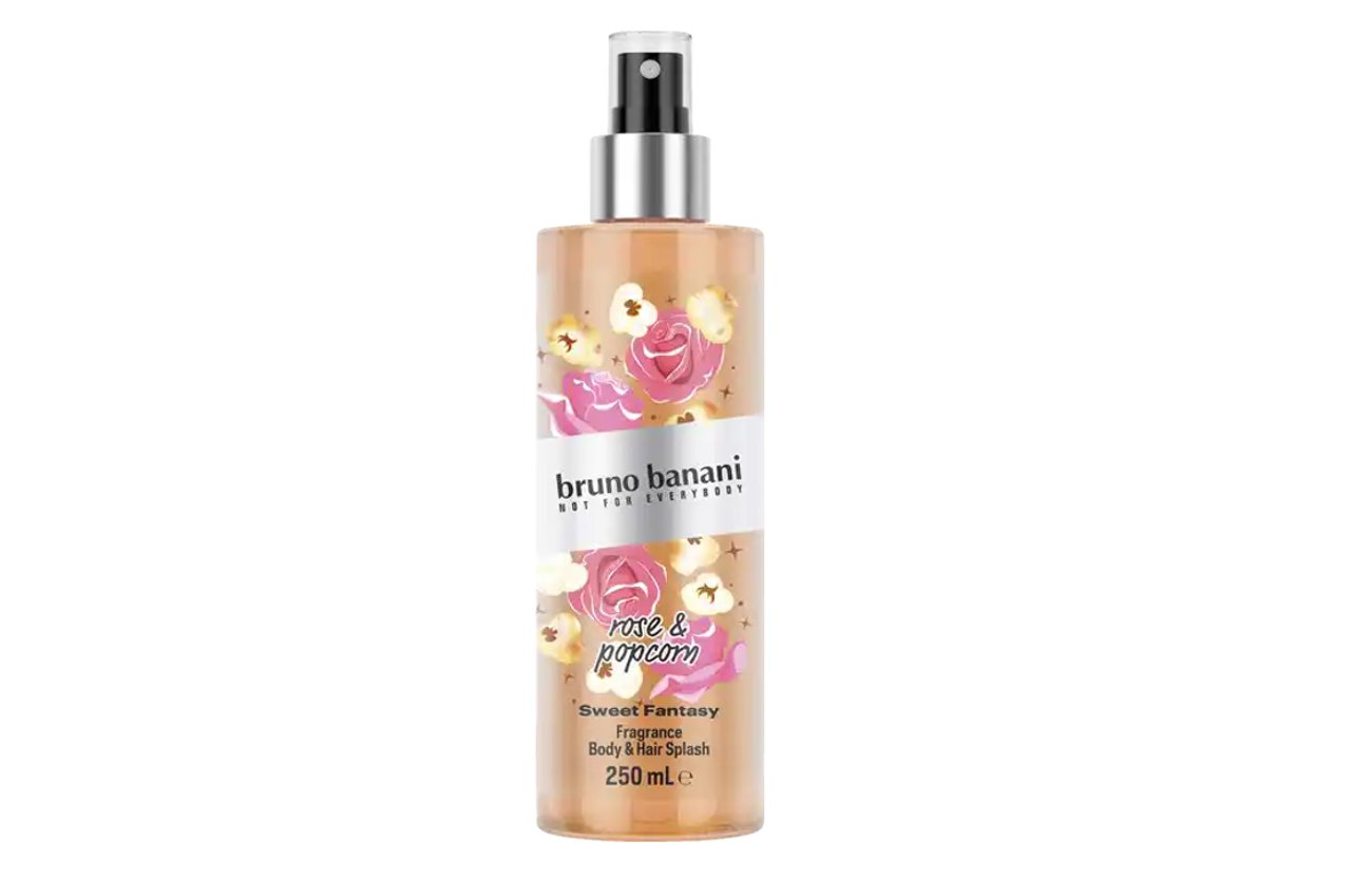 bruno banani Sweet Fantasy rose & popcorn, 250 ml