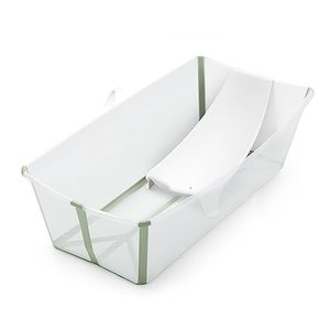 Stokke Flexi Bath XL (Transparent Green) mit Newborn Support