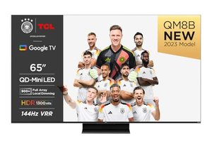TCL-Fernseher 65 Zoll, QLED, 144Hz, 4K HDR
