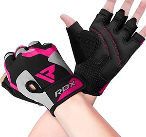 RDX Fitness Handschuhe (Frauen), Trainingshandschuhe Gewichtheben & Krafttraining (rutschfest)