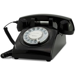 Opis 60s Cable: Das Retro-Telefon mit Wählscheibe