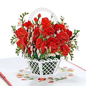 CUTPOPUP Red Rose