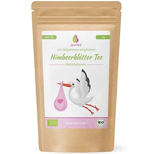 JoviTea® Himbeerblättertee BIO 80g - Kräutertee - auch während der Geburtsvorbereitung - Schwangersc