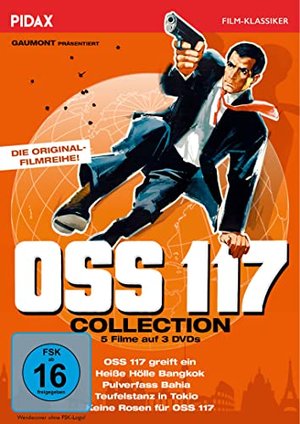 OSS 117 - Collection / Die 5-teilige Original-Filmreihe um den Kult-Agenten (Pidax Film-Klassiker)