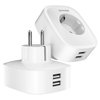 GHome Smart Steckdose 16A mit USB