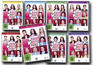 Hand aufs Herz - Die komplette Serie, Box 1-8, Folgen 1-234 [24 DVDs]