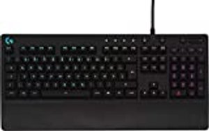 Logitech G213 Prodigy Gaming-Tastatur mit RGB-Beleuchtung, programmierbaren G-Tasten und vielem mehr