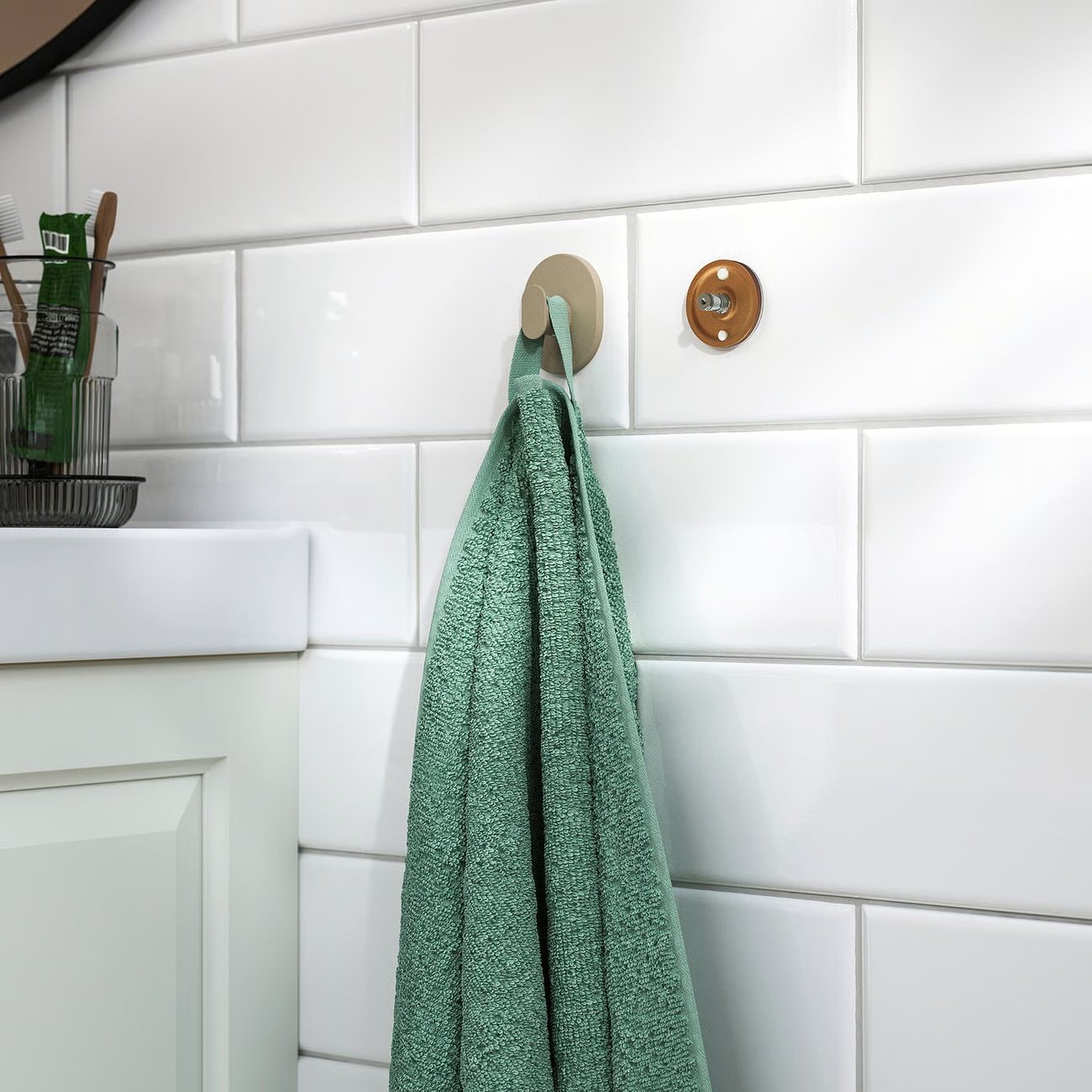 KROKSJÖN Selbstklebendes Wandmontage-Set