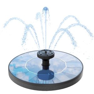 AMZtime Solarbrunnen für Draussen