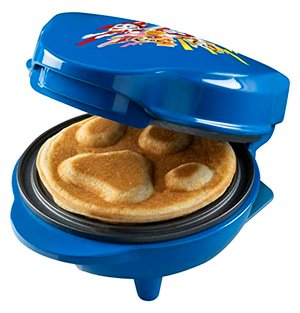 „PAW Patrol“-Waffeleisen mit Pfoten-Motiv, blau