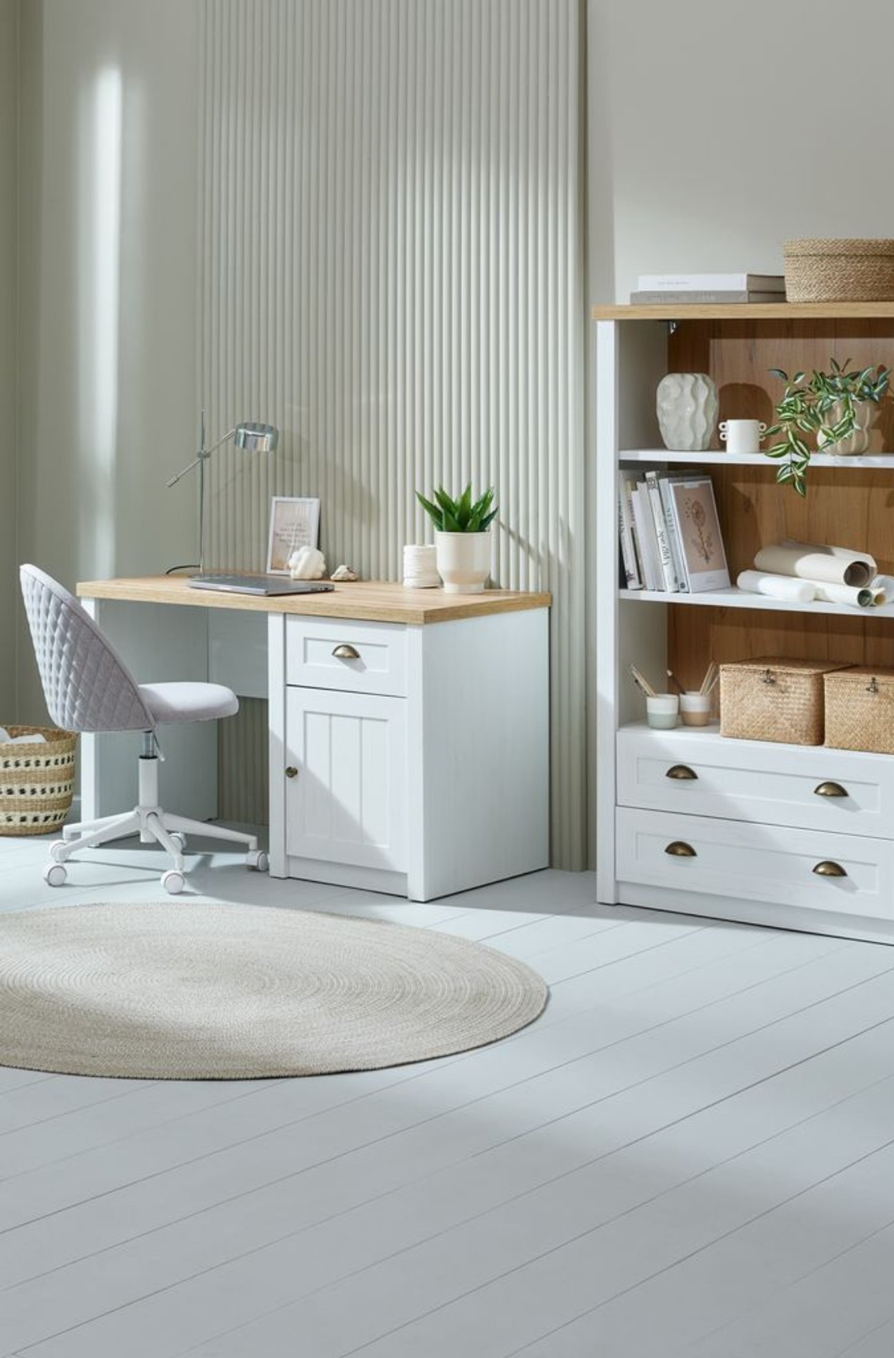 Teppich MASKROS Ø160 taupe/beige