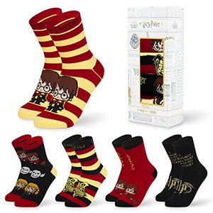 Harry Potter Socken, 5er Pack Lustige Socken