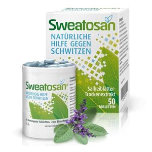 Sweatosan I Pflanzliches Arzneimittel mit Salbeiblätterextrakt