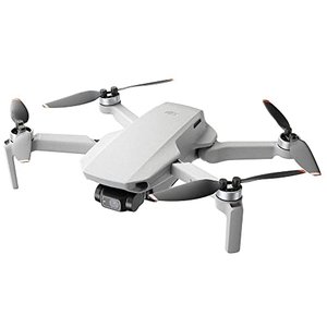 DJI Mini 2 - Ultraleichter und faltbarer Drohnen-Quadkopter, 3-Achsen-Gimbal mit 4K-Kamera