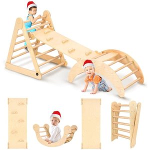 YOLEO 7-in-1 Montessori Kletterdreieck