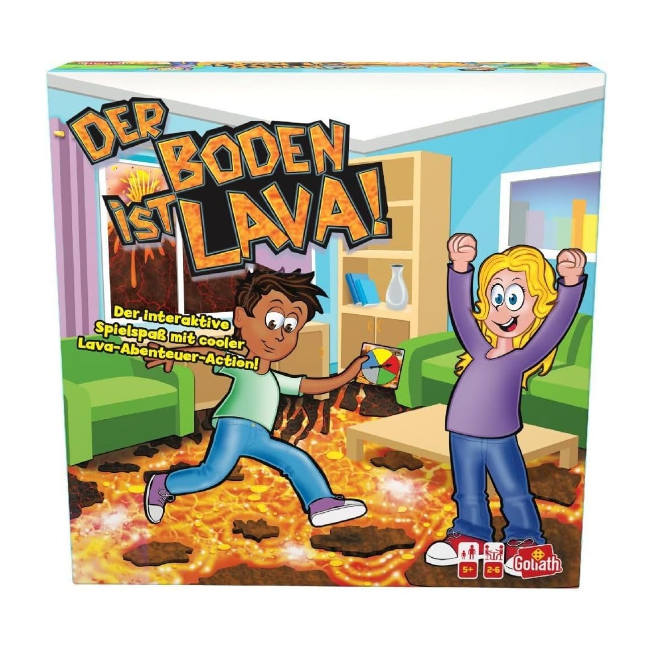 Der Boden ist Lava