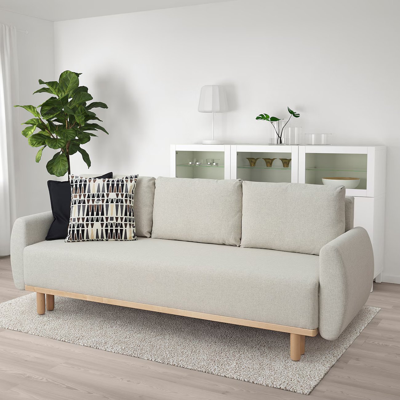 GRUNNARP 3er-Bettsofa - Gunnared beige