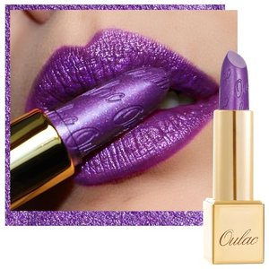 OULAC Lippenstift Metallic Glanz Finish, Violett