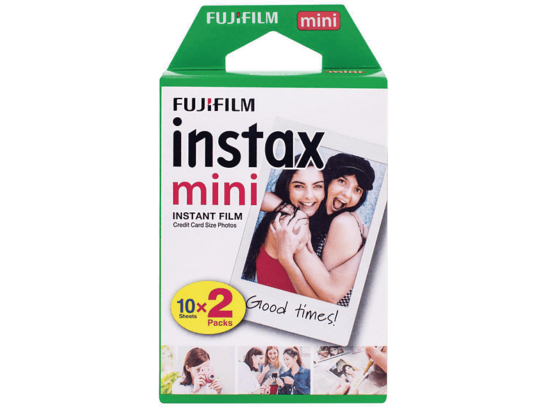 FUJIFILM instax mini Film Doppelpack Sofortbildfilm