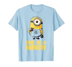 „Ich – Einfach Unverbesserlich“: T-Shirt mit „One In A Minion“-Aufdruck