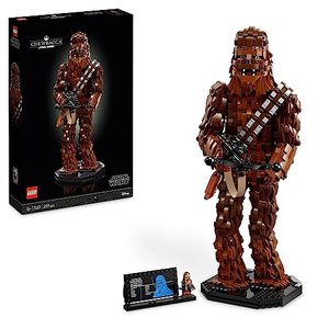 LEGO 75371 Star Wars Chewbacca, Wookie-Figur zum Sammeln, Bogenspanner, Minifigur und Infotafel, Die