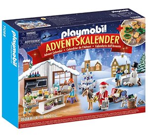 Playmobil Adventskalender Weihnachtsbacken mit Plätzchenformen