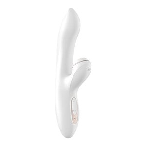 Rabbit Vibrator Satisfyer Pro G-Spot Rabbit, Klitoris-Sauger mit 10 Vibrationsmodi, Klitoris und G-P