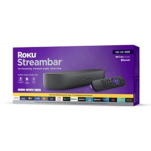 ROKU Streambar Media Player and Soundbar schwarz