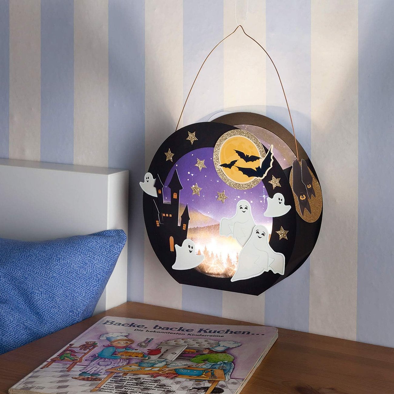 folia 68102 - Laternen-Bastelset Gespenst