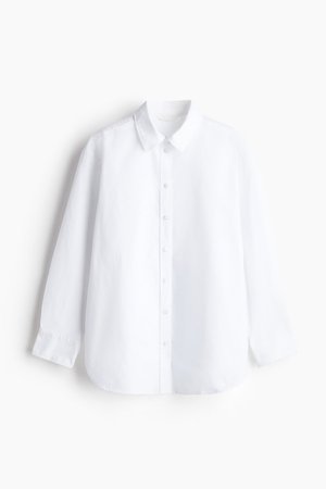 Oxfordbluse - Weiß - Damen