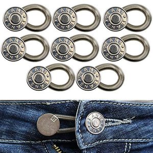 Bequeme Hosenbunderweiterung, 8 Pack, mit Metallfeder