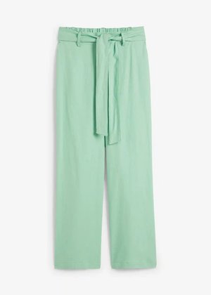 Culotte aus luftigem Leinen-Mix