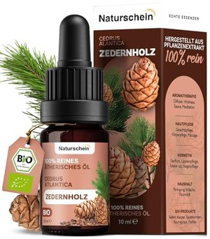 Naturschein BIO Zedernholzöl 10ml