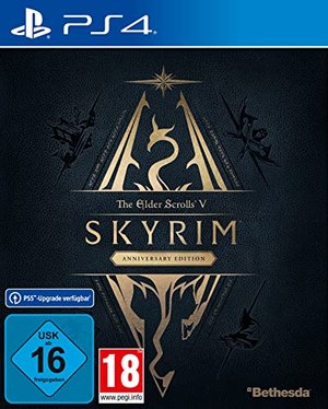 The Elder Scrolls V: Skyrim (Anniversary Edition) - [PlayStation 4] | kostenloses Upgrade auf PlaySt