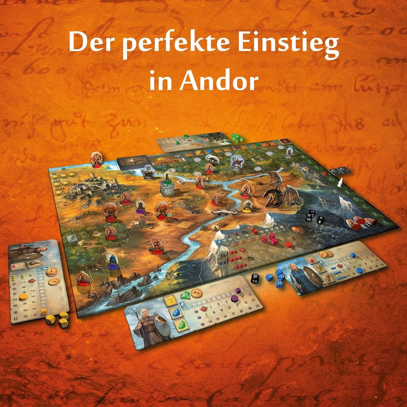 Kosmos 683122 Die Legenden von Andor-Big Box Spiel