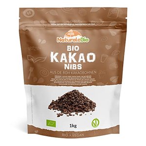 Roh Kakao Nibs Bio 1Kg