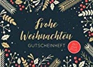 Frohe Weihnachten - Gutscheinheft. Zeit statt Zeug.: Kleines Gutscheinbuch