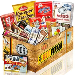 DDR Paket mit Ost Süssigkeiten - Geburtstags Geschenke für Männer