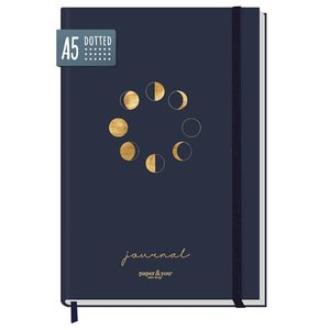 paper&you Bullet Journal dotted A5 mit Gummiband