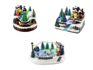 Livarno Home LED-Weihnachtsdorf