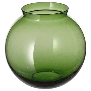 KONSTFULL Vase - grün 19 cm