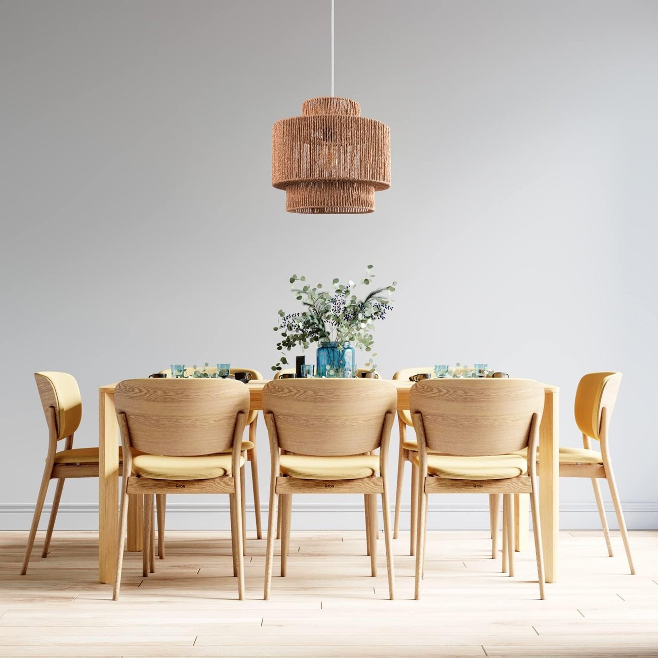 Paco Home Boho-Pendelleuchte